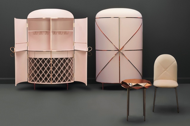 Furniture collection by Slovenian designer Nika Zupanc for Scarlet Splendour.