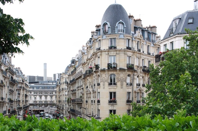 The Mansard roofs and decorative facades of central Paris lend it its distinctive personality. 