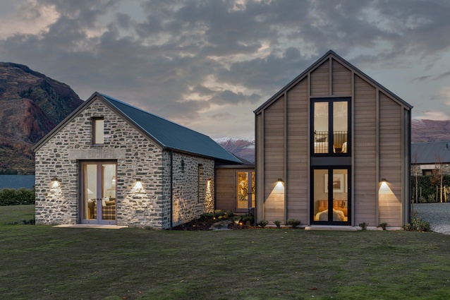 A J Saville Builder, Winner of the Southern Resene New Home $2 million - $4 million, and a Gold Award, for a home in Arrowtown.