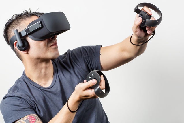 Oculus Touch lets the user manipulate objects in their virtual environment with a high level of precision.
