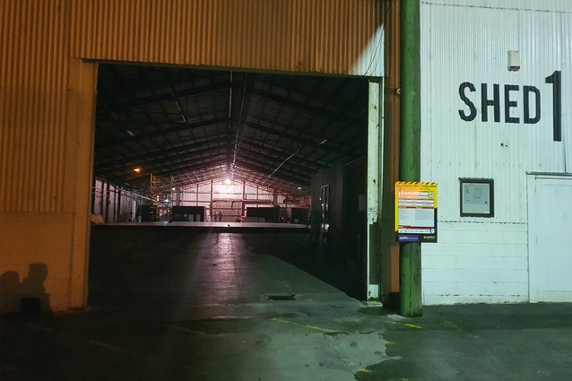 Shed 1 at Corban Estate Arts Centre, in West Auckland prior to the refurbishment.