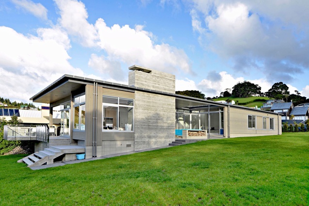 Westpac New Homes over $2 million and Gold Award winning house by PSL Construction Limited in Northland.