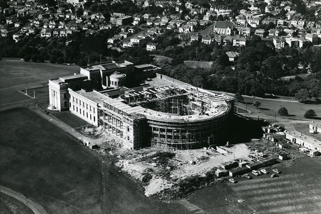 Construction on the southern extension of the Auckland War Memorial museum began in the 1960s.