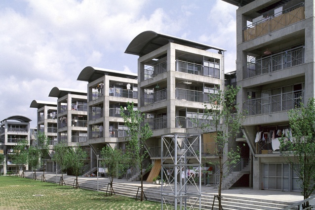 Hotakubo Housing (1991). Kumamoto, Japan.