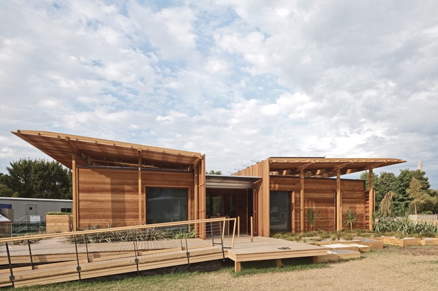 The Studio was formed after the four directors designed the First Light House (seen here) for the US Solar Decathlon competition.