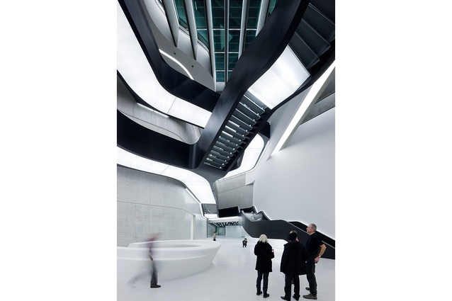 MAXXI Museum of Art by Zaha Hadid Architects.