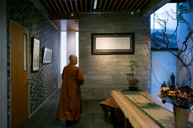 The Fo Guang Shan Buddhist Temple (Warren and Mahoney, 2005-2006) in Riccarton was one of the sacred spaces included in the Open Christchurch 2021 programme.