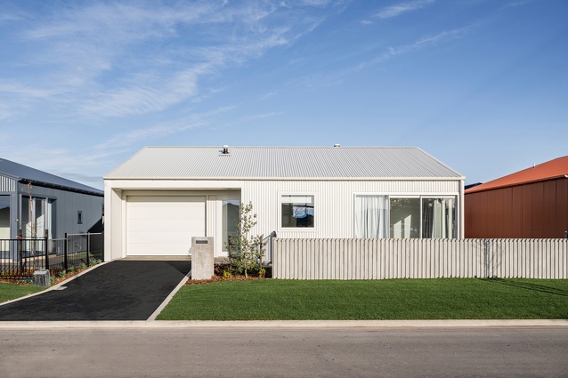 The 2024 Dulux Colour Awards Grand Prix New Zealand winner: Seven Colourful Little Houses, Faringdon by COMMON Architecture + Interiors.