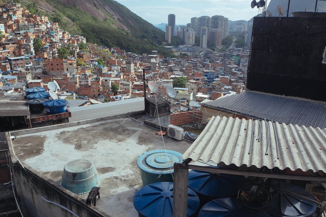 Visiting homes in an unpacified area of Rocinha, where the UPP (military police) have not yet established a presence.