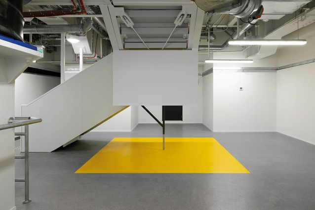 The Hand of God will manifest itself via God’s Pencil, scribing any movements that occur in the building from any future oscillations.