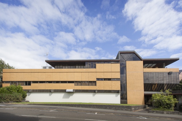 Enduring Architecture Award: New Plymouth Telephone Exchange by Boon Goldsmith Architects.