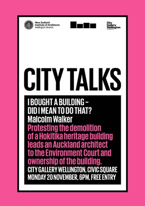 City Talks: Malcom Walker – I bought a building, did I mean to do that?
