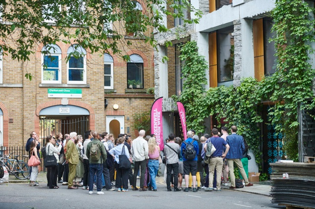 An architecture tour at Clerkenwell Design Week.