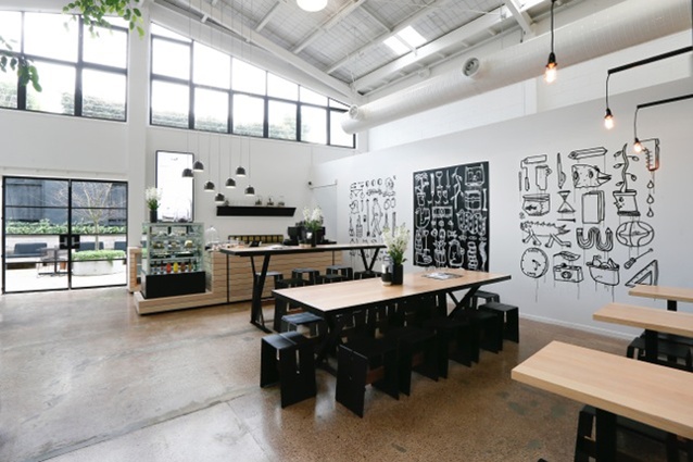 The Eat café is situated within The Shelter concept store, Ponsonby.