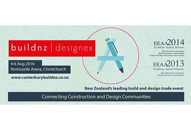 buildnz | designex Canterbury takes place from 4–6 August at Horncastle Arena, Christchurch.