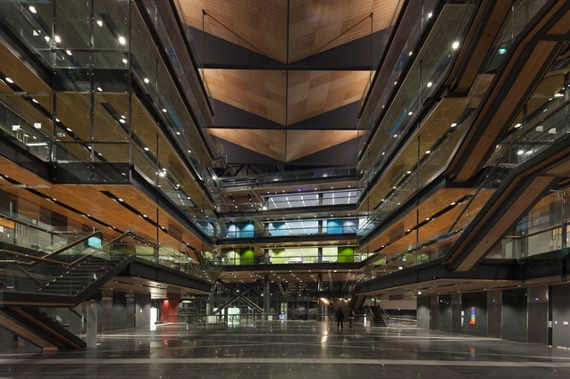 Finalist, Completed Buildings (Transport): MIT Manukau & Transport Interchange by Warren and Mahoney Architects.