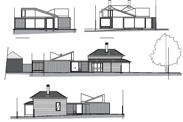 Tunnel House elevations.