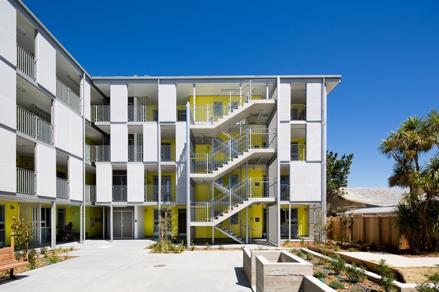 Housing: Multi Unit Award: Marshall Court Apartments for City Housing WCC by Designgroup Stapleton Elliott.