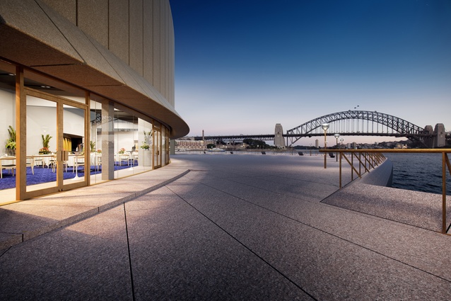Designs for new Sydney Opera House function centre by Tonkin Zulaikha Greer.