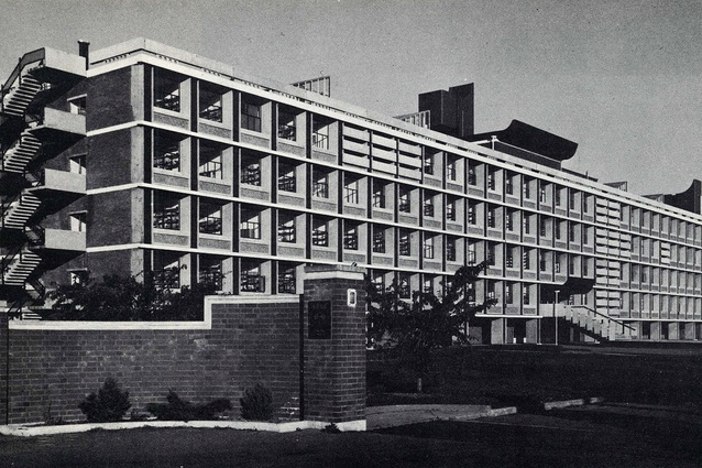 Hilgendorf wing at Lincoln University (1968).