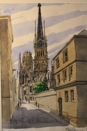Rouen Cathedral by Edwin Elliott.