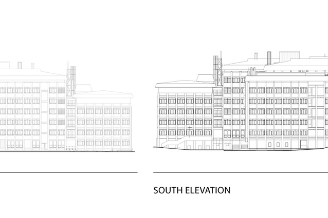 North and South elevation.