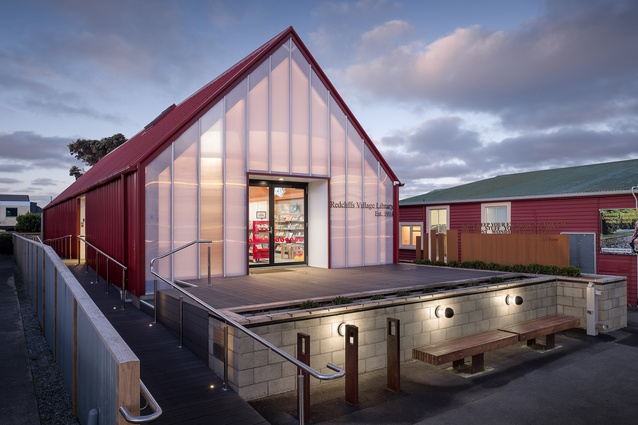 Redcliffs Village Library by Young Architects, 2018.
