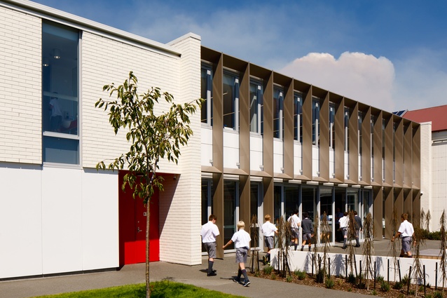 Education winner: Medbury School New Teaching Block by Sheppard and Rout Architects.
