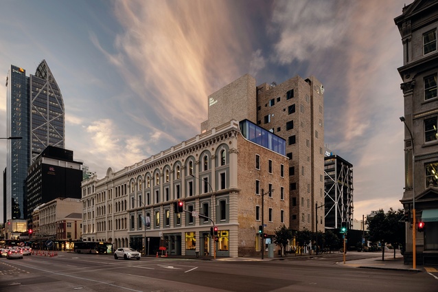 Britomart Precinct in downtown Auckland.