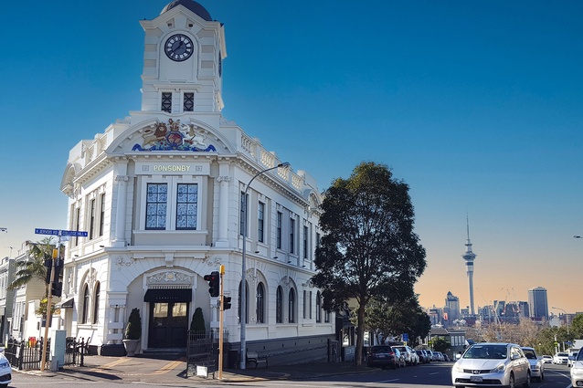 Ponsonby Post Office, the first stop of <em>Ponsonby presents: guided heritage walk with Edward Bennett</em>.