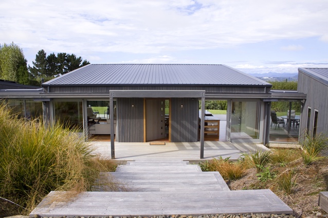 Housing winner: Paerata Ridge House, Waiotahe by Architecture Page Henderson.