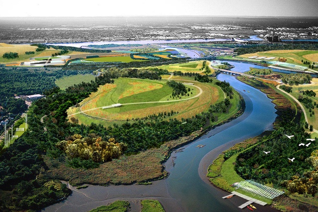 Fresh Kills Park, a project Deborah completed during her time at James Corner Field Operations.