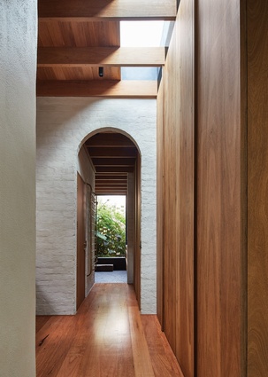 Rich timber elements were inspired by Japanese furniture.