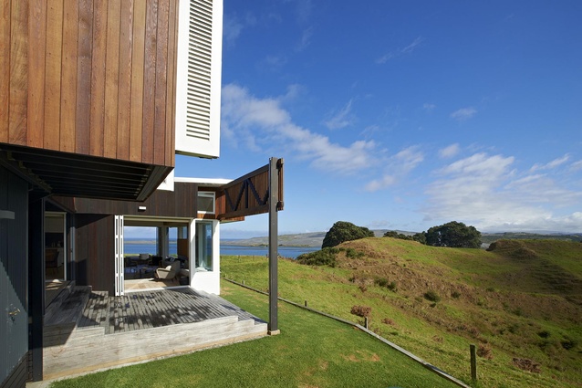 Winner: Housing – Aotea Harbour Holiday Home by PAUA Architects.