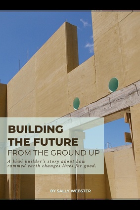 A rammed earth builder hoping to change construction for good