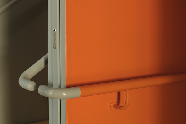 The building’s low cost meant surfaces and details remain simple.