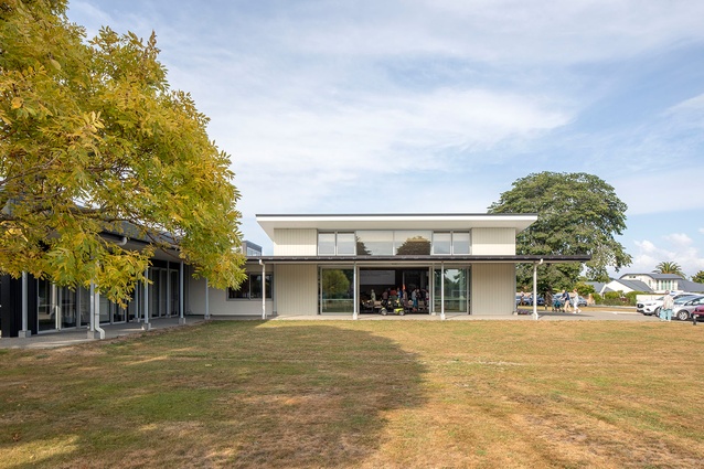 Shortlisted - Public Architecture: Whakatu Presbyterian Community Centre by Irving Smith Architects.