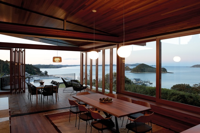 Paihia House in the Bay of Islands by Herbst Architects.
