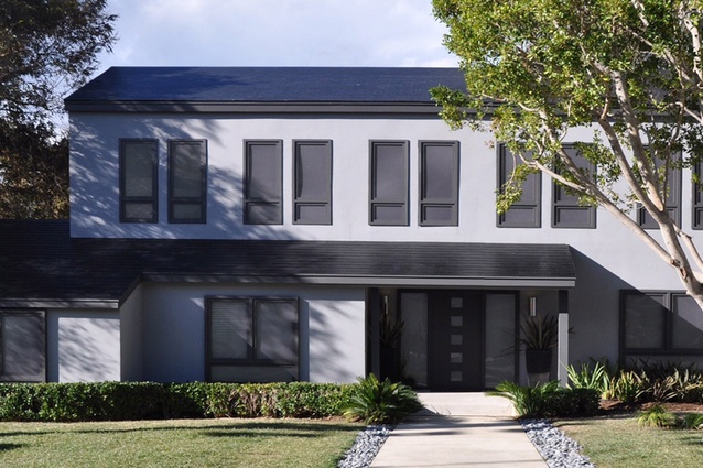 Tesla and SolarCity's new solar roof tile technology.