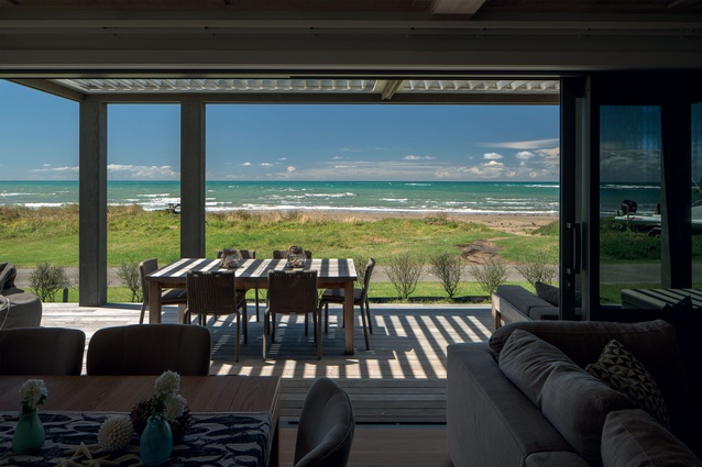 Pourerere Beach House by Judi Keith-Brown.