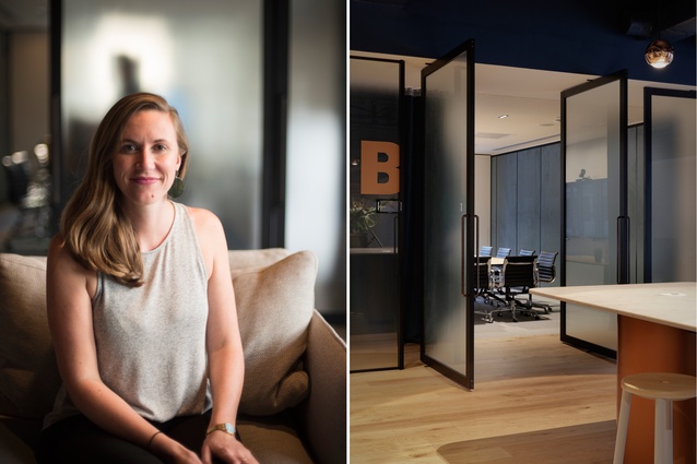 Winner: Emerging Design Professional Award – Lauren Hickling from Warren and Mahoney Architects; Kiwi Property fitout.