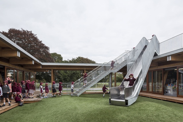 Finalist – Education: Cathedral Grammar Junior School, Christchurch by Andrew Barrie Lab and Tezuka Architects.