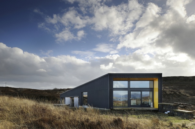 Black House, Highland, United Kingdom, by Rural Design Architects. 2013. This single-storeyed home was self-built to a very tight budget on the Isle of Skye.