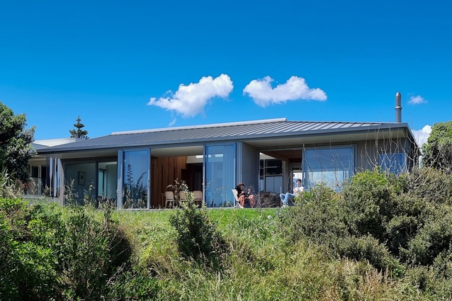 Shortlisted - Housing: Waikanae Beach House by Lovell and O’Connell Architects.