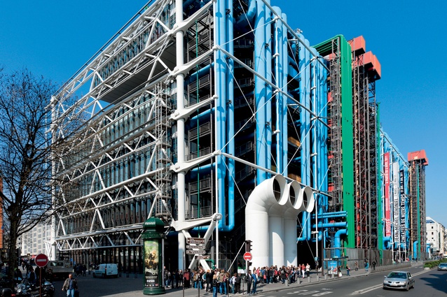 Centre Pompidou, Paris, France.