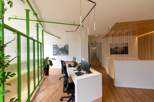 Shortlisted - Interior Architecture: Wellington Dentist by Bonnifait + Giesen Architects. 