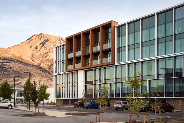 Winner - Commercial Architecture: Holiday Inn Queenstown Remarkables Park by Plus Architecture.

