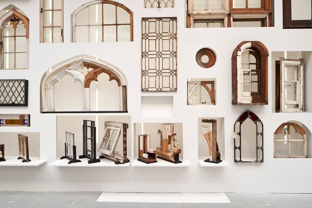 The Brooking National Collection of historical windows, part of <i>Elements of Architecture</i>.