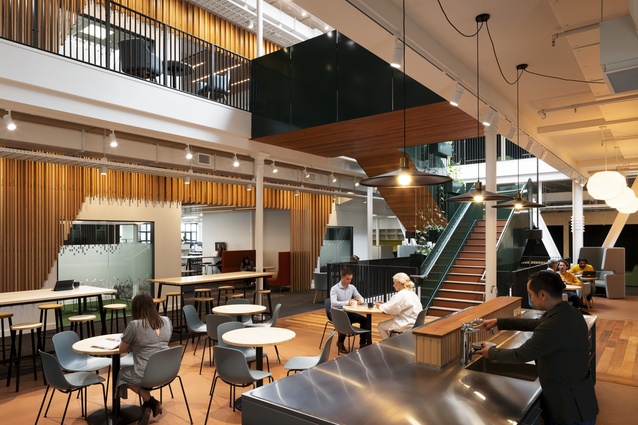 Winner – Interior Architecture: GW Cuba Workplace Fit-out by Athfield Architects.