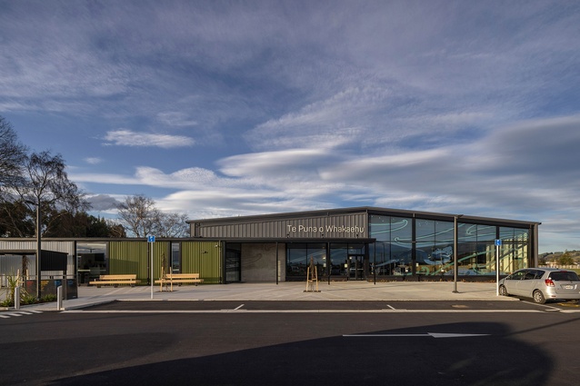 Shortlisted - Public Architecture: Te Puna o Whakaehu by McCoy and Wixon Architects and Maguire and Harford Architects in association.